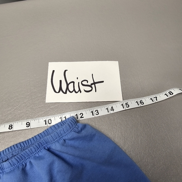 weekend soul blue country festival high rise lounge shorts women's size M - Picture 2 of 8